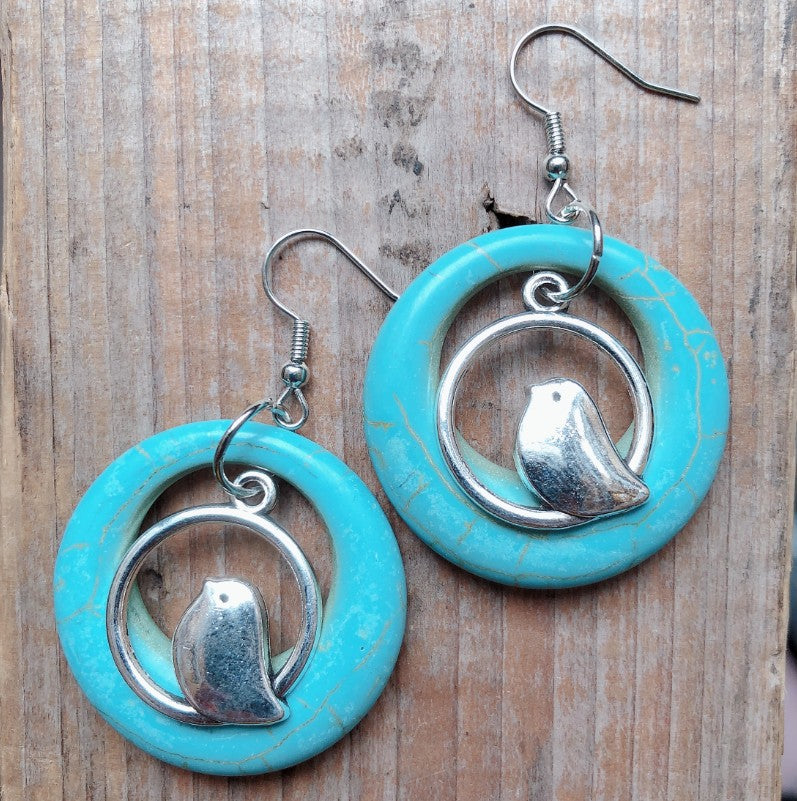Bohemian Turquoise Earrings