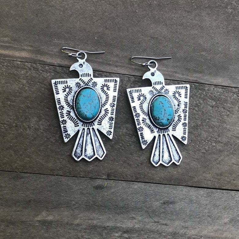 Bohemian Turquoise Earrings
