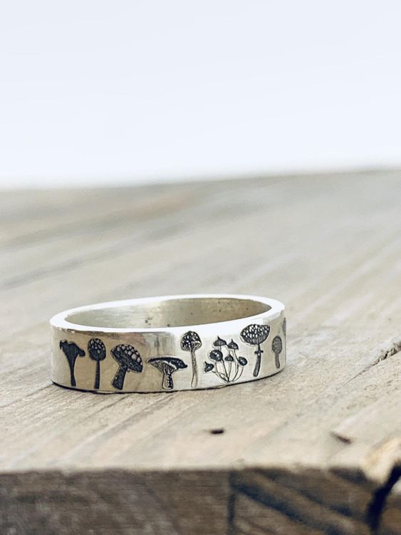 Botanical Silver Ring