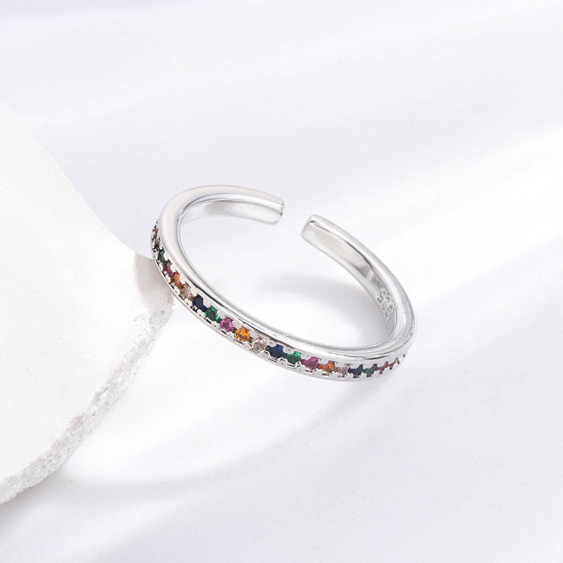 Colorful Gemstone Ring