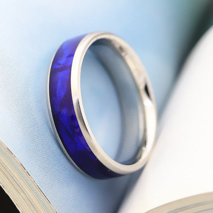 Elegant Blue Ring