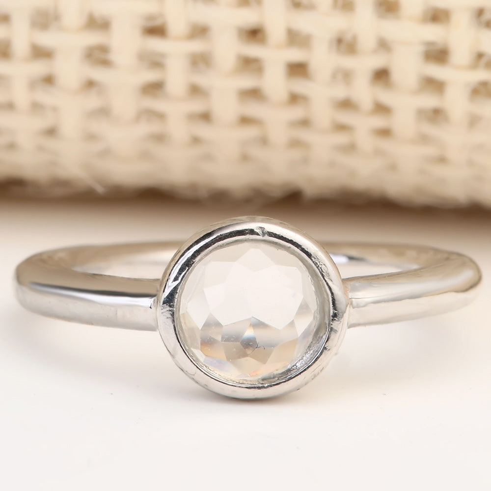 Elegant Crystal Ring