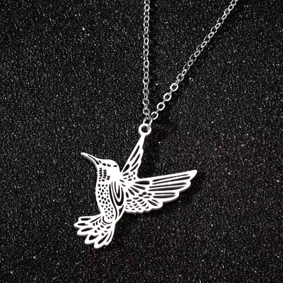 Elegant Hummingbird Necklace