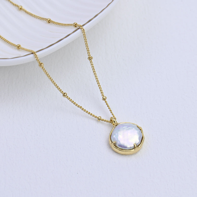Elegant Moonstone Necklace