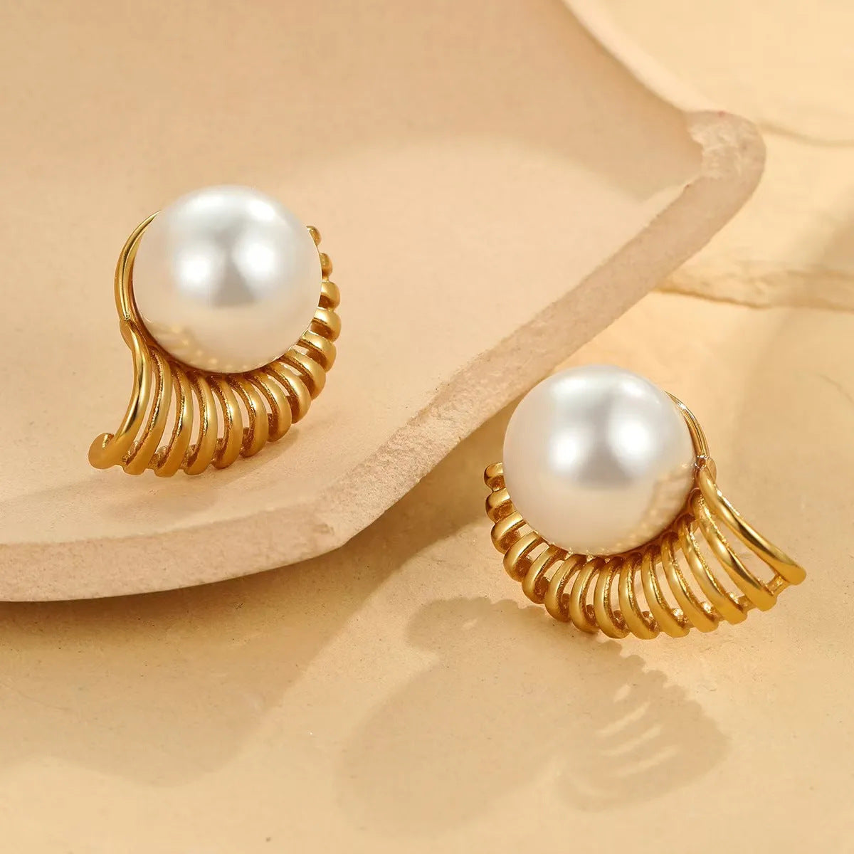 Elegant Pearl Earrings