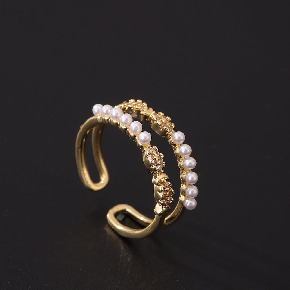 Elegant Pearl Ring