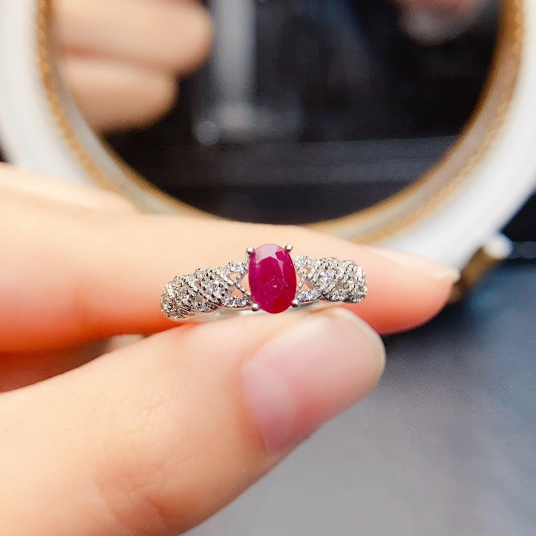 Elegant Ruby Ring