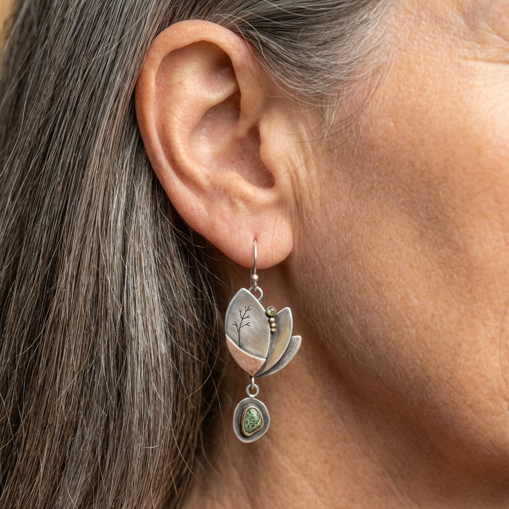 Tree Dangle Earrings