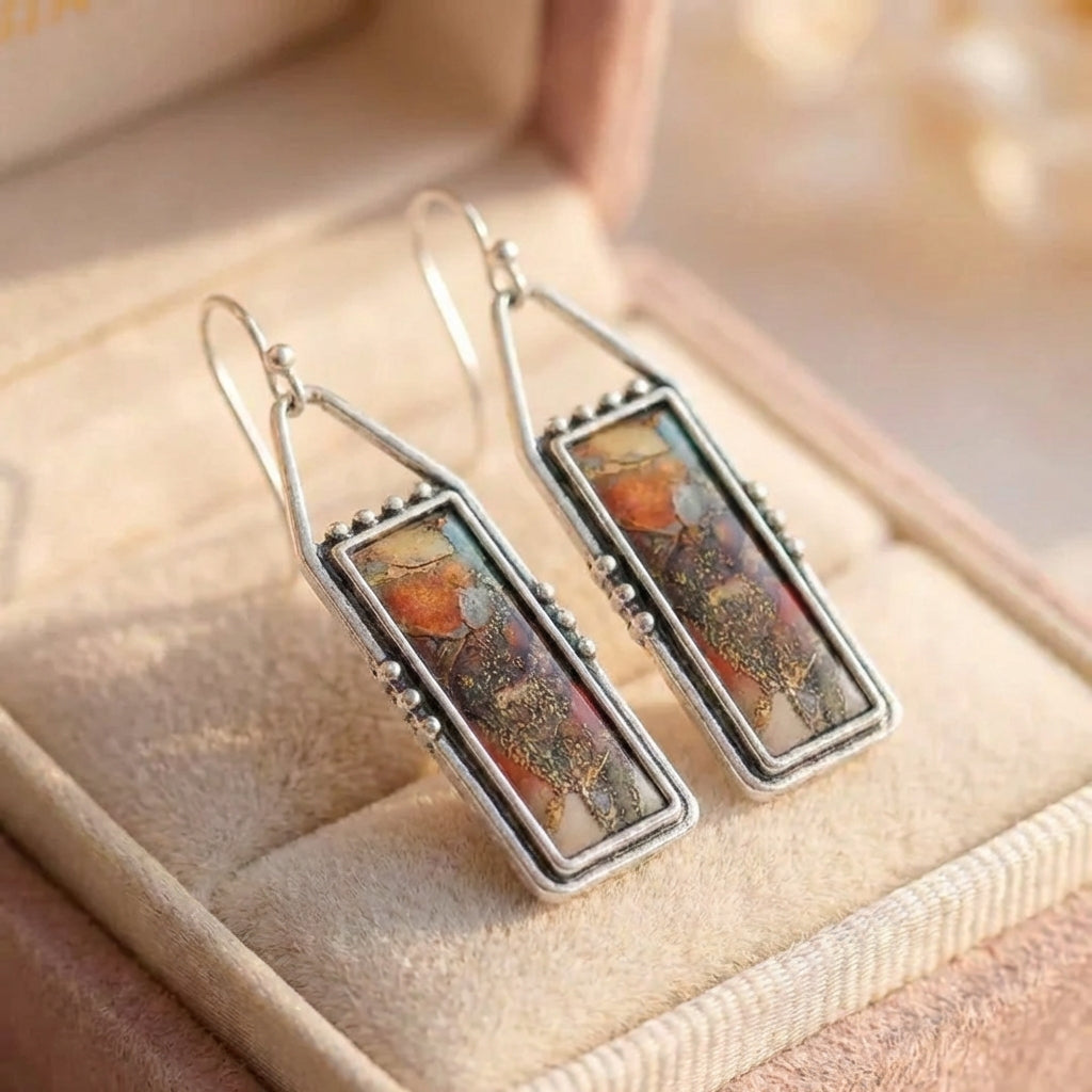 Vintage Ethnic Dangle Earrings