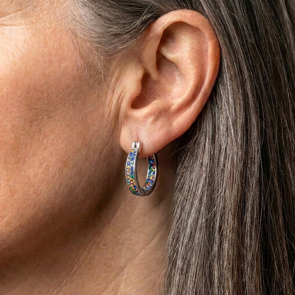 Colorful Crystal Earrings