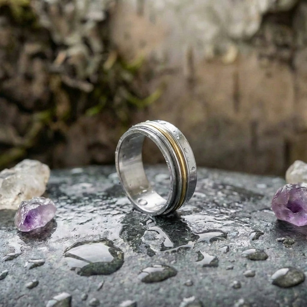 Minimalist Spinner Ring