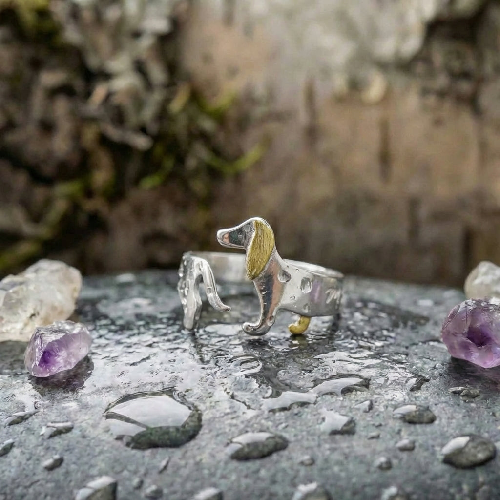 Vintage Dog Ring