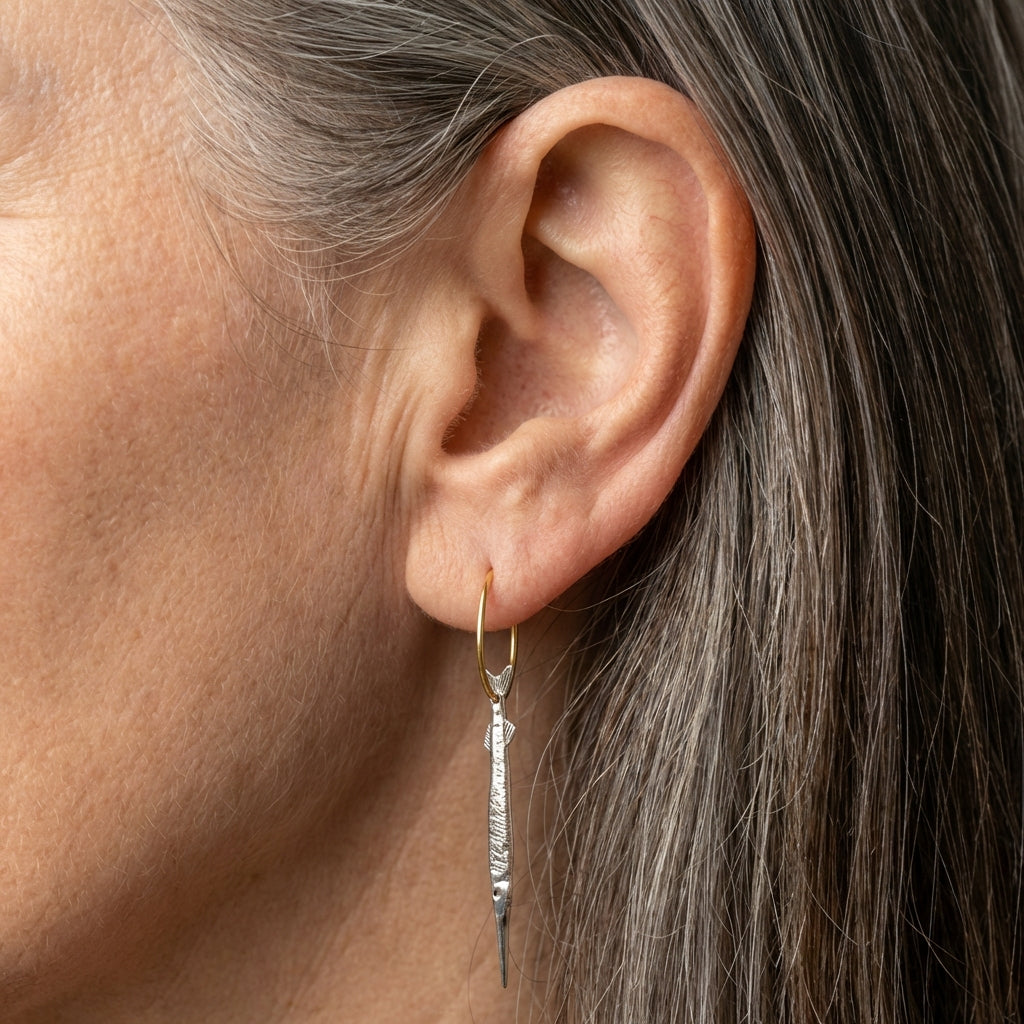 Fish Drop Earrings