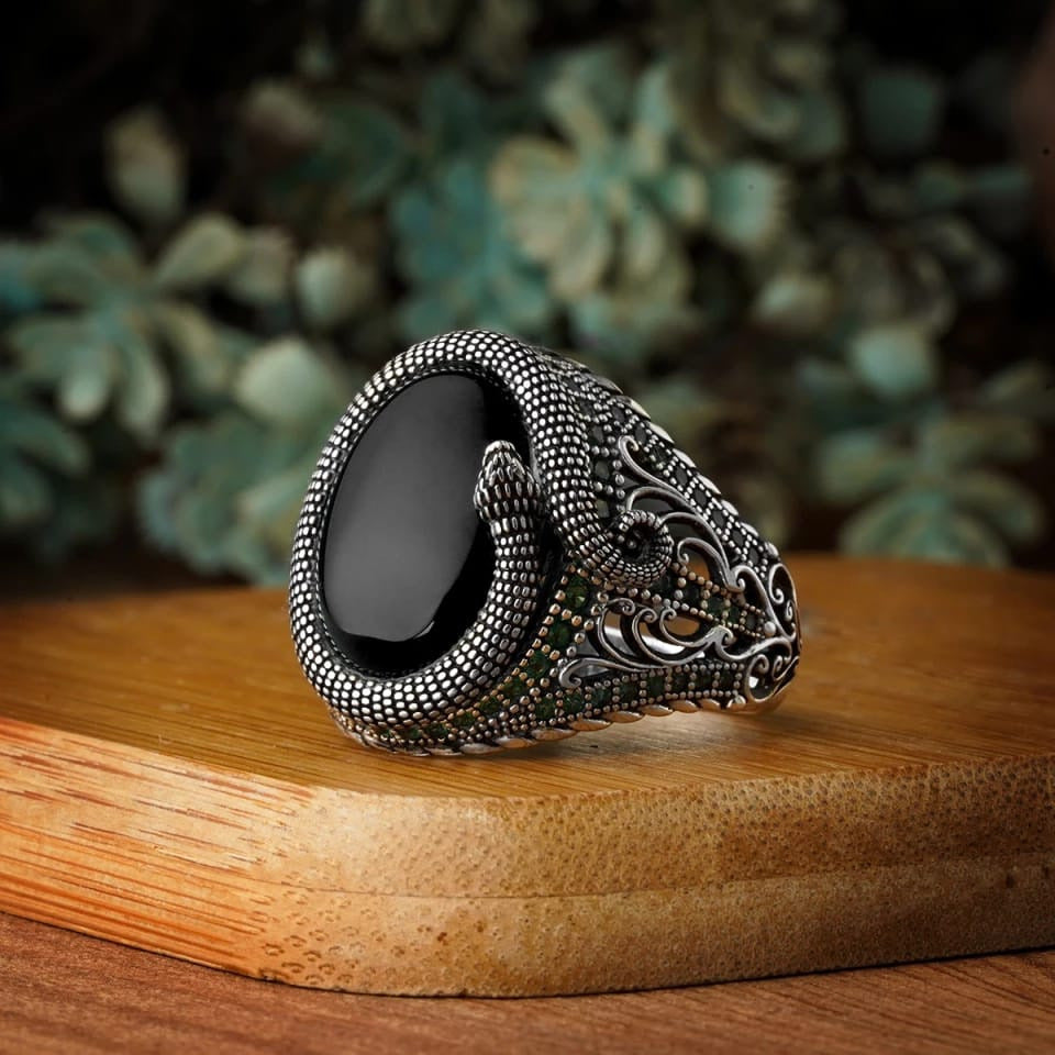 Vintage Onyx Ring