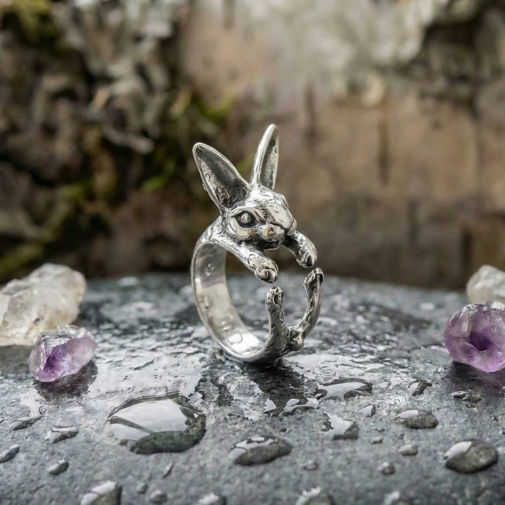 Vintage Rabbit Animal Ring