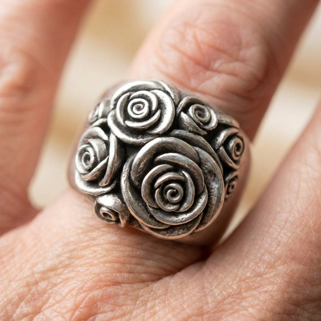 Rose Statement Ring