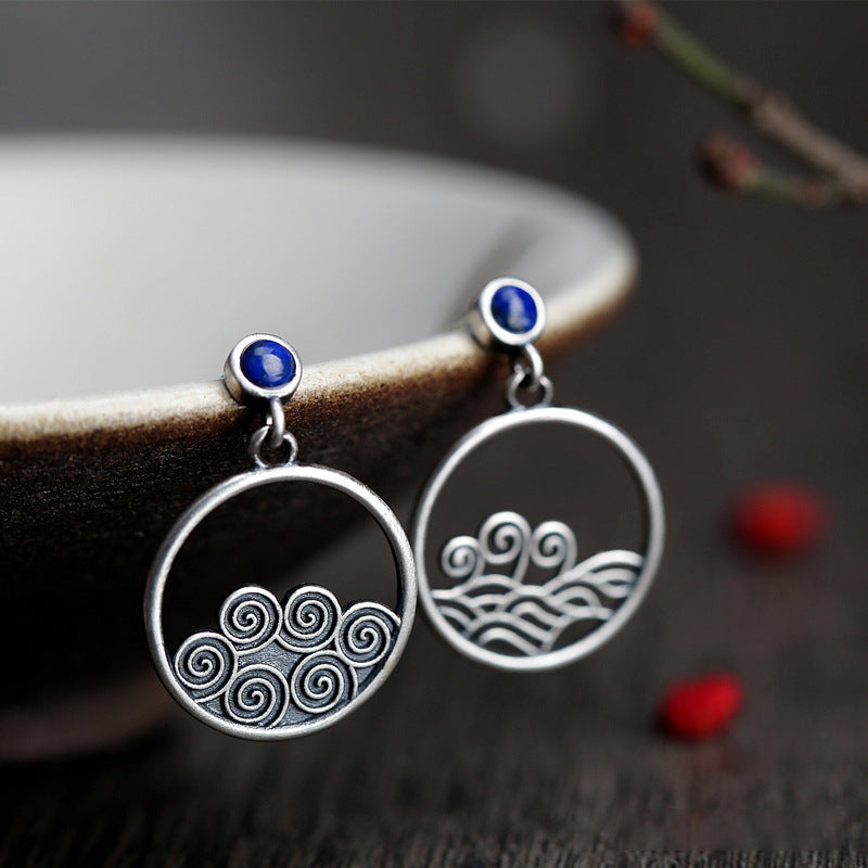 Vintage Spiral Earrings