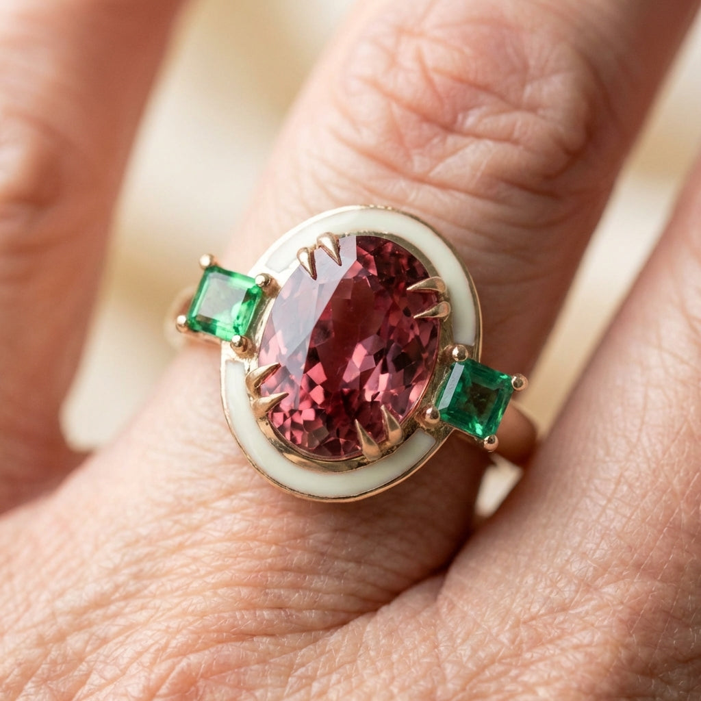 Tourmaline Statement Ring
