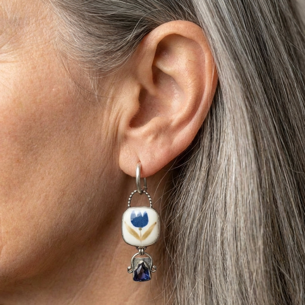 Tulip Dangle Earrings
