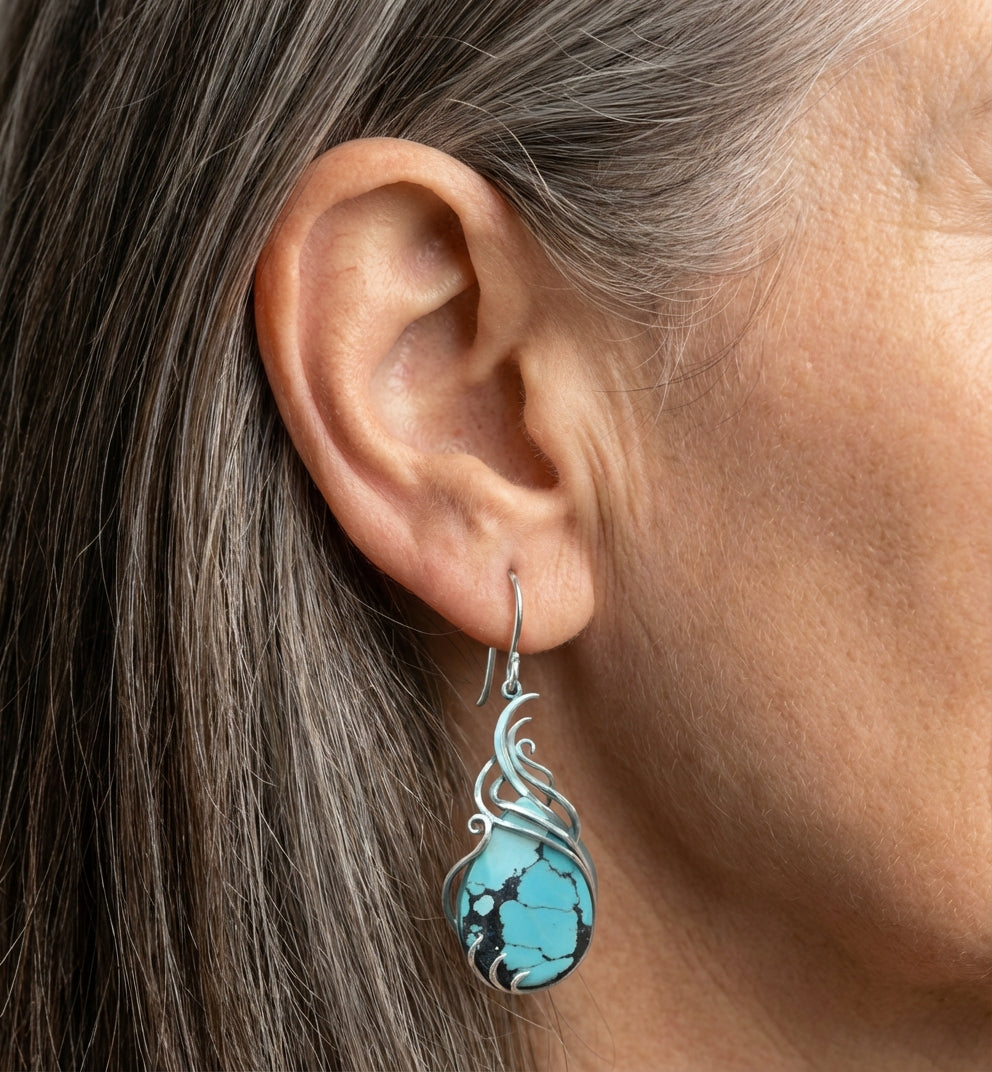 Turquoise Dangle Earrings