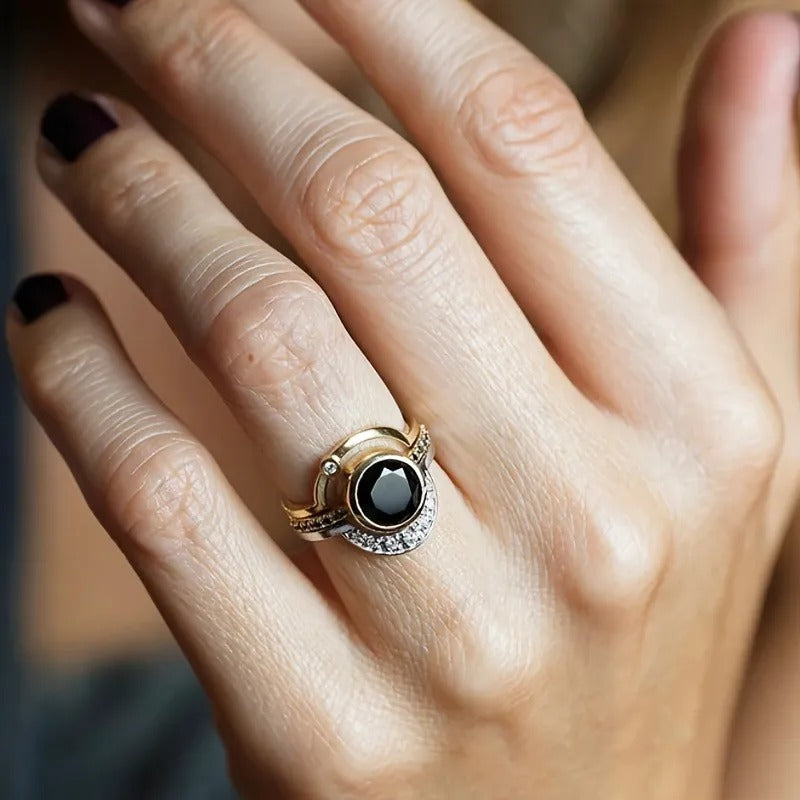 Vintage Opal Golden Ring