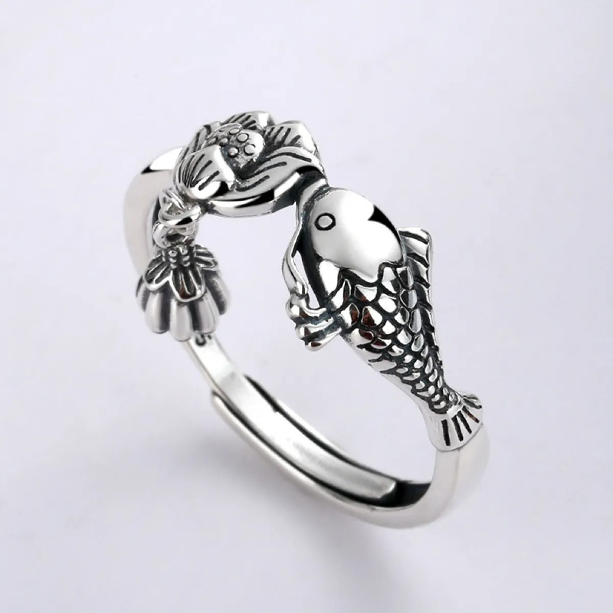 Silvered Ring