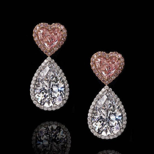 Heart Teardrop Earrings