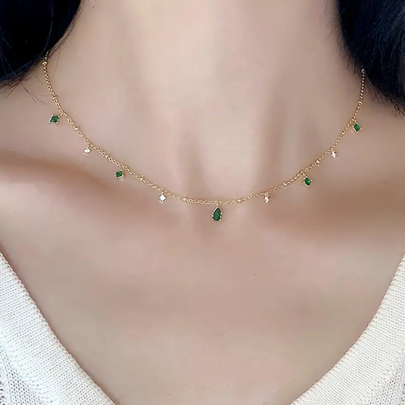 Corinne Delaire Necklace | White Gold
