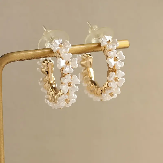 Gold Hoop Earrings