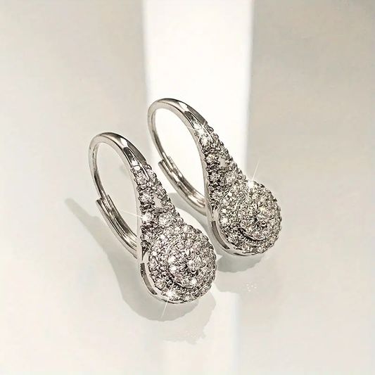 Bright Rounded Drop Earrings