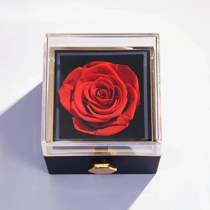 Rose Box & Hug Necklace