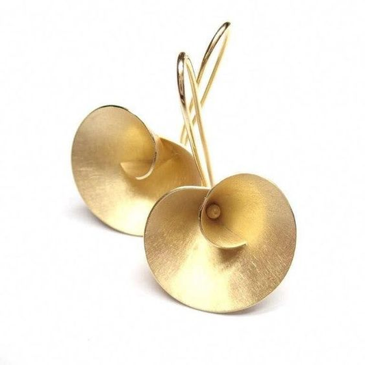 Golden Blossom Earrings