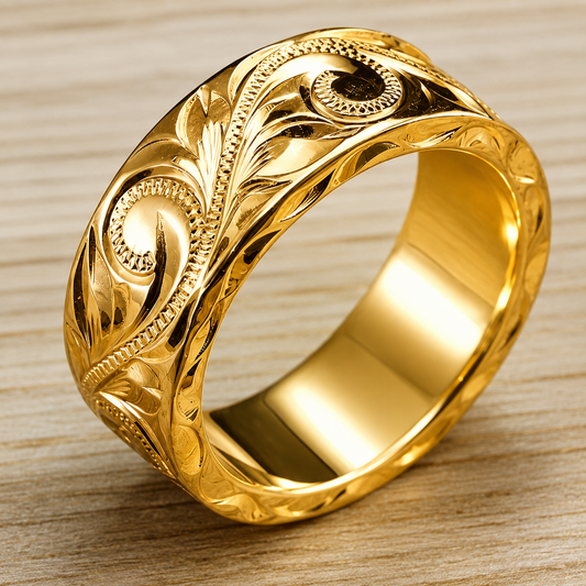 Leaf Filigree Ring