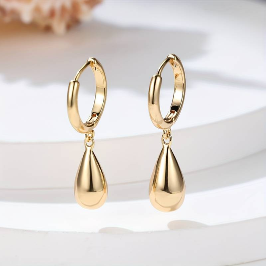 Gold Drop Earrings