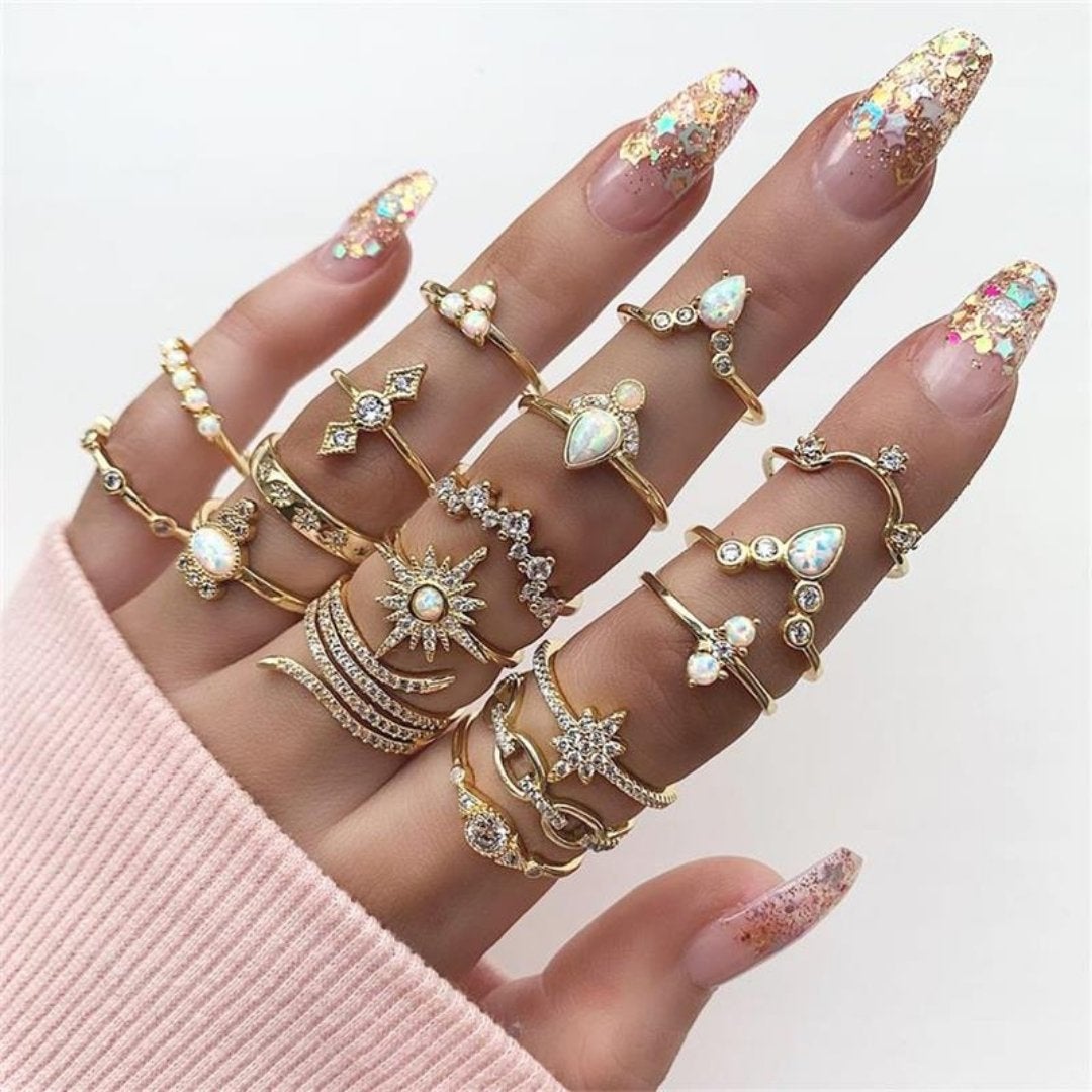 Unique Premium Pack Of 8 To 12 Rings