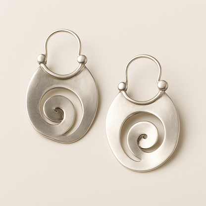 Romantic Silver Earrings For Special Moments