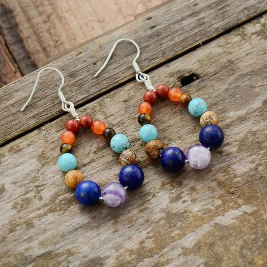 Colorful Stones Earrings