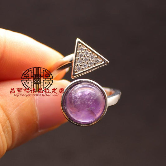 Amethyst Crystal Ring