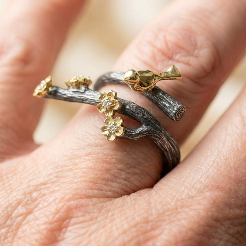 Bird Branch Ring