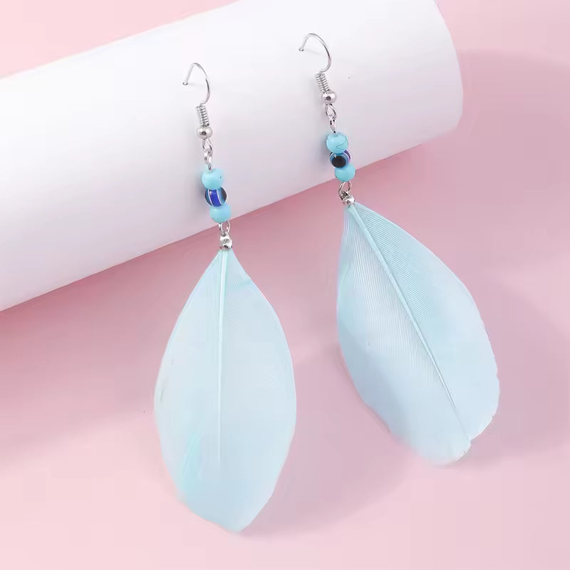 Bohemian Feather Earrings