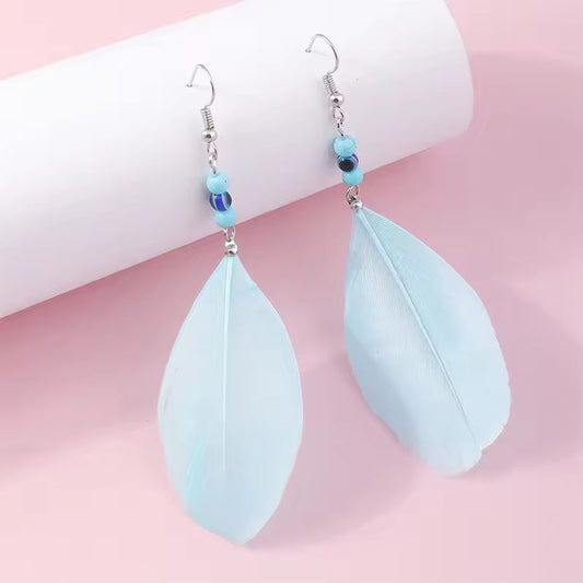 Bohemian Feather Earrings
