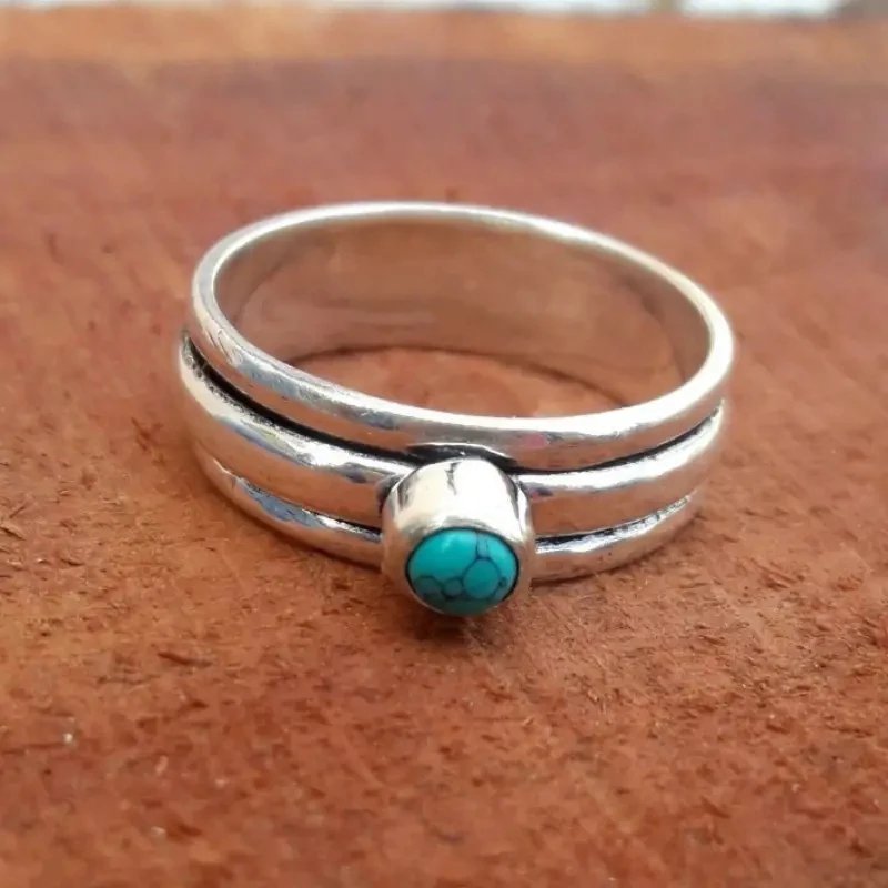 Bohemian Turquoise Ring