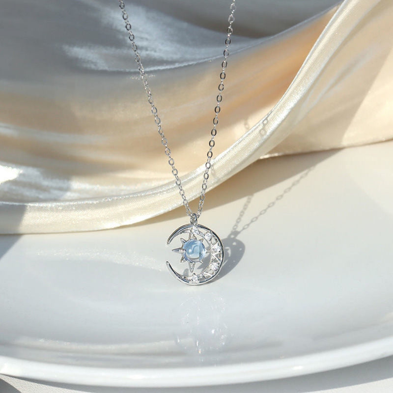 Celestial Moonstone Necklace