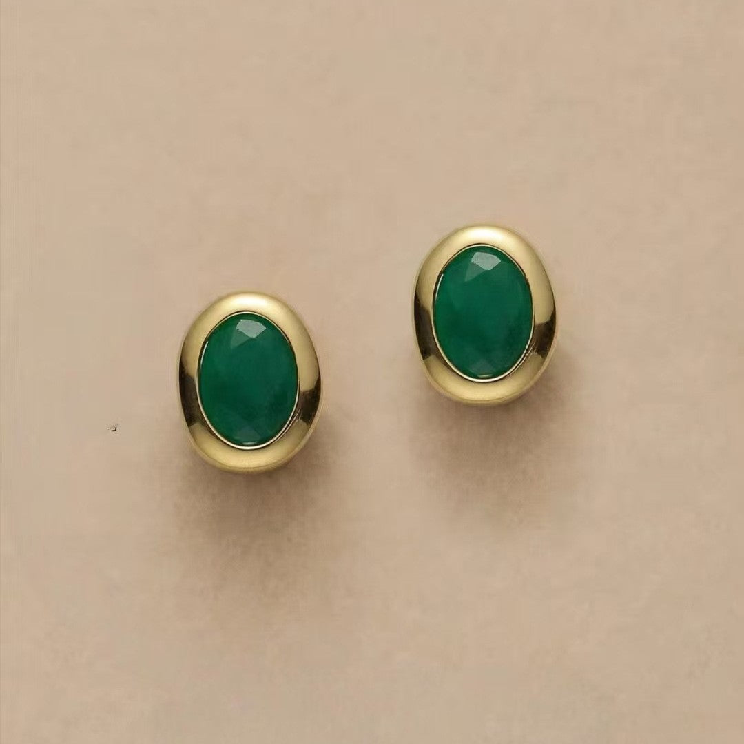 Classic Emerald Earrings