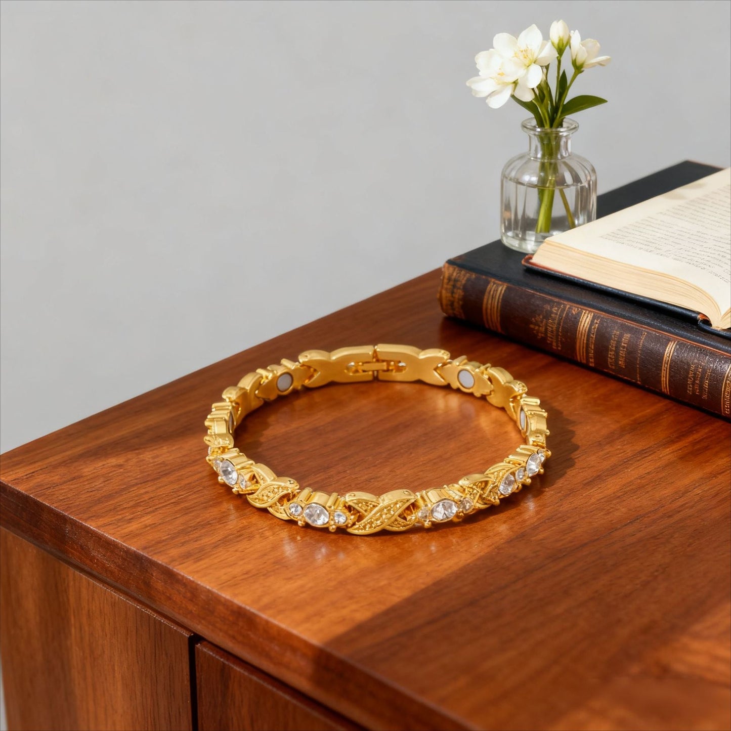 Classic Gold Crystal Bracelet