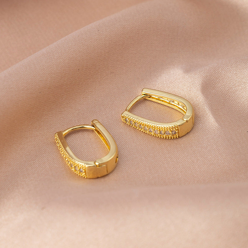 Classic Gold Earrings
