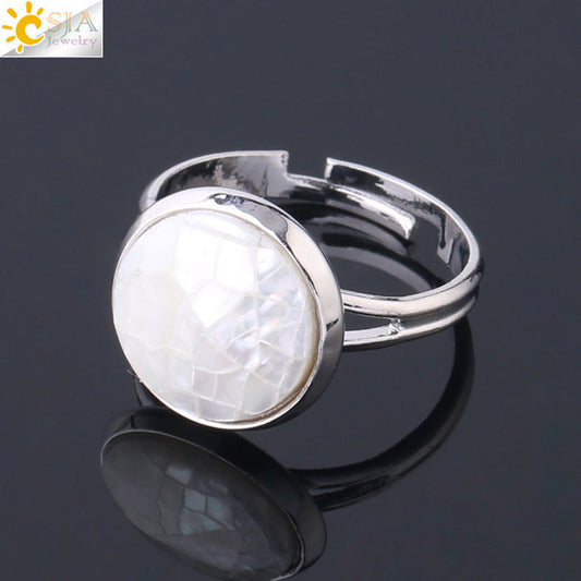 Classic Moonstone Ring