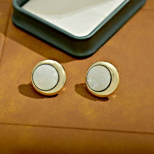 Classic Mother Of Pearl Earrings