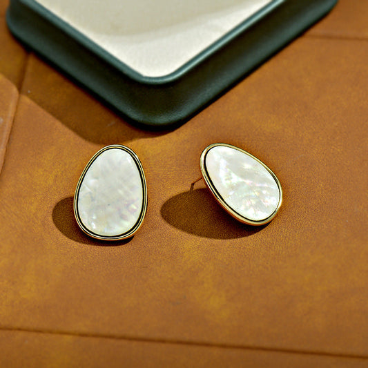 Classic Mother Of Pearl Earrings