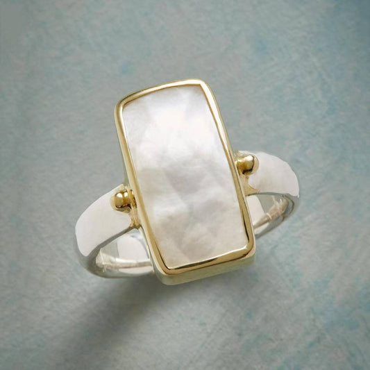 Classic Mother Of Pearl Ring